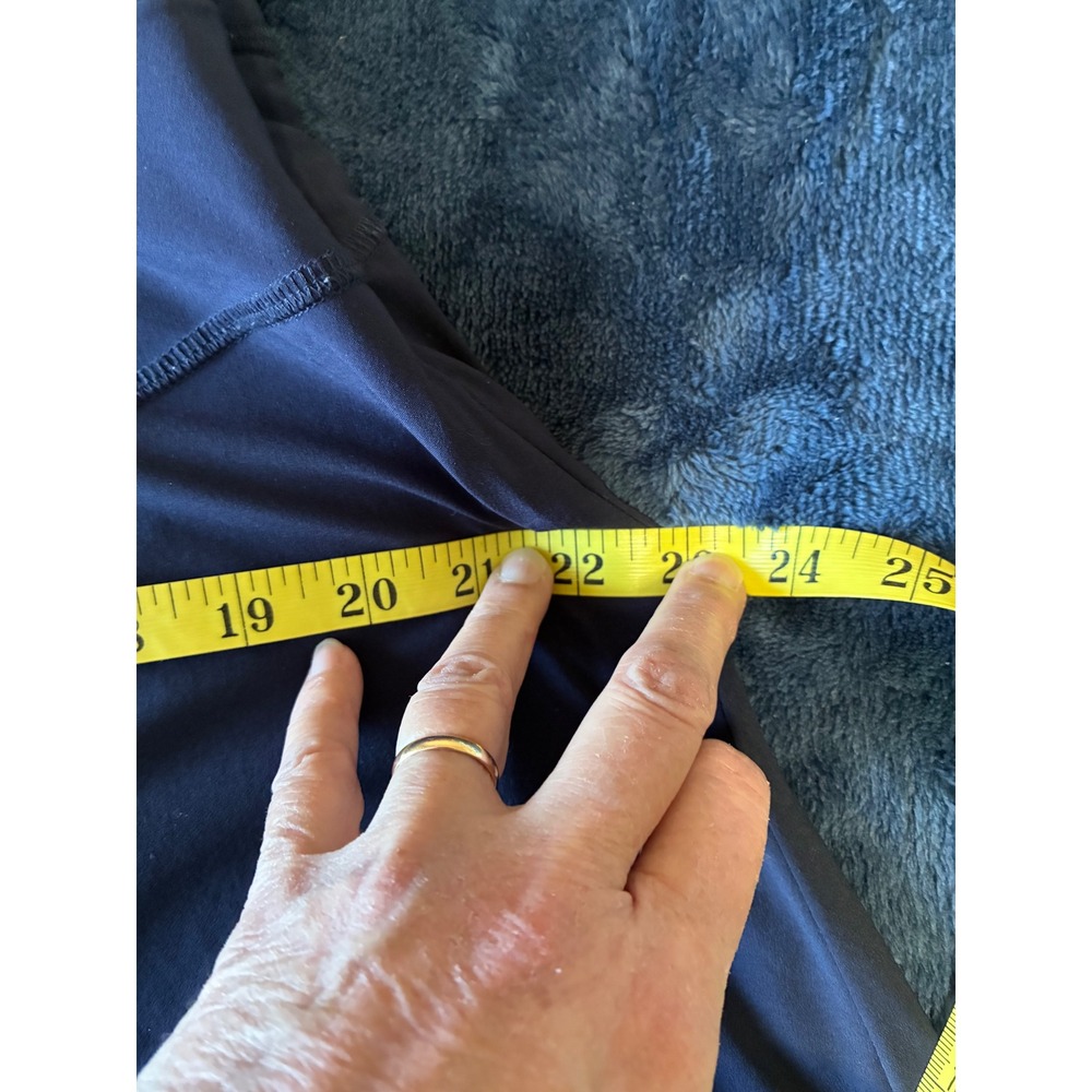 Althleta Navy Side Zip Skort Size 10 (C14) - Picture 12 of 14